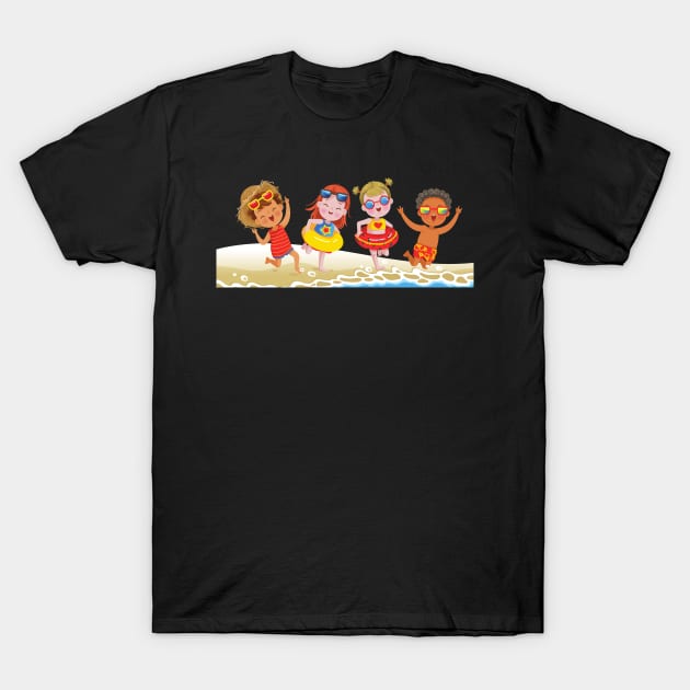 Beach Party T-Shirt by D's Tee's